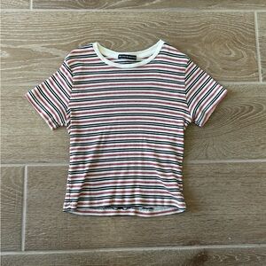 Striped Brandy Melville Crop Top